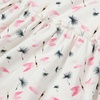 image:imageLands End Girls Gathered Waist Tunic TopIvory Dragonfly