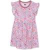 image:imageLands End Girls Gathered Waist Tunic TopPink Garden