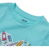 image:imageLands End Girls Graphic TeeGlitter SchoolAruba Blue