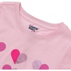 image:imageLands End Girls Graphic TeeHeartsFoilPink
