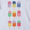 image:imageLands End Girls Graphic TeeIce Cream PopsWhite