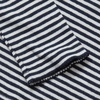 image:imageLands End Girls Long Sleeve Pointelle Knit ShirtNavyCream Ditsy Stripe