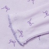 image:imageLands End Girls Long Sleeve Pointelle Knit ShirtPurple Ditsy Bows
