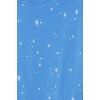 image:imageLands End Girls Long Sleeve Ruffle Tunic Top  Soft Cotton Flowy Fit Feminine Details Perfect for LayeringBlue Starburst