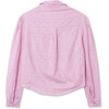 image:imageLands End Girls Long Sleeve Woven Hearts TopHeartsMauve