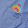 image:imageLands End Girls Meet and Greet Pocket TeeRainbowPale Purple