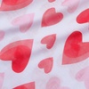 image:imageLands End Girls Short Sleeve NightgownRedWatercolor Hearts