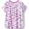 image:imageLands End Girls Short Sleeve Performance TeePink Multi Ikat