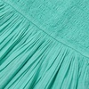 image:imageLands End Girls Short Sleeve Smocked Woven TopAqua Ice