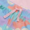 image:imageLands End Girls Short Sleeve Tee and Shorts Pajama SetDreamPrism Pink
