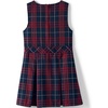 image:imageLands End Girls Uniform Plaid JumperClassic Navy Large Plaid