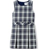 image:imageLands End Girls Uniform Plaid JumperClassic Navy Multi Plaid