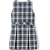 image:imageLands End Girls Uniform Plaid JumperClassic Navy Multi Plaid