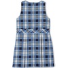 image:imageLands End Girls Uniform Plaid JumperClear Blue Plaid