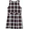 image:imageLands End Girls Uniform Plaid JumperEvergreenWhite Plaid