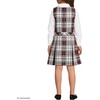 image:imageLands End Girls Uniform Plaid JumperGarnetKhaki Plaid
