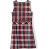 image:imageLands End Girls Uniform Plaid JumperRedGraphite Plaid