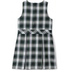 image:imageLands End Girls Uniform Plaid JumperWhite Plaid