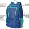 image:imageLands End Kids Backpack Black Techpack LargeBright Blue Sport Streak
