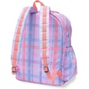 image:imageLands End Kids Backpack Black Techpack LargeCoral Blush Plaid