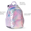 image:imageLands End Kids Backpack Black Techpack LargeGeometricPastel Lilac