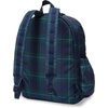 image:imageLands End Kids Backpack Black Techpack LargeNavyGreen Plaid