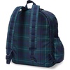 image:imageLands End Kids Backpack Black Techpack LargeNavyGreen Plaid