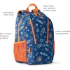 image:imageLands End Kids Backpack Black Techpack LargeSpaceshipsBlue Nights