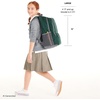 image:imageLands End Kids Backpack Black Techpack LargeTeal ShadowBlue Colorblock