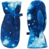image:imageLands End Kids Cozy Fleece HatScarfGloves SetNavy Mystery Galaxy