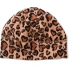 image:imageLands End Kids Cozy Fleece HatScarfGloves SetTan Cheetah Hearts