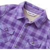 image:imageLands End Kids Flannel ShacketPurple Plaid