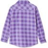 image:imageLands End Kids Flannel ShacketPurple Plaid