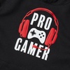 image:imageLands End Kids Fleece Pullover HoodieGamer RedBlack