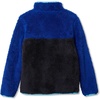 image:imageLands End Kids Heritage Fleece Quarter Zip Pullover TopBright BlueClassic Navy