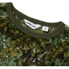 image:imageLands End Kids Long Sleeve Plush Fleece Pajama SetGreen Camo Land