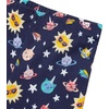 image:imageLands End Kids Pattern Snug Fit Pajama SetDeep Sea Navy Kitty Space