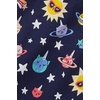 image:imageLands End Kids Pattern Snug Fit Pajama SetDeep Sea Navy Kitty Space