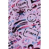 image:imageLands End Kids Pattern Snug Fit Pajama SetDoodle on Light Purple