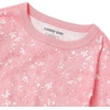 image:imageLands End Kids Pattern Snug Fit Pajama SetFlorals on Coral Pink