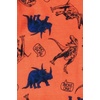 image:imageLands End Kids Pattern Snug Fit Pajama SetOrange Comic Dinos