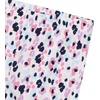 image:imageLands End Kids Pattern Snug Fit Pajama SetWhite Watercolor Cheetah