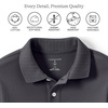 image:imageLands End Kids School Uniform Polo  100 Cotton Comfort that Lasts All Year EasyCare Short SleeveBlack
