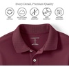 image:imageLands End Kids School Uniform Polo  100 Cotton Comfort that Lasts All Year EasyCare Short SleeveBurgundy