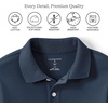 image:imageLands End Kids School Uniform Polo  100 Cotton Comfort that Lasts All Year EasyCare Short SleeveClassic Navy