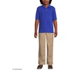 image:imageLands End Kids School Uniform Polo  100 Cotton Comfort that Lasts All Year EasyCare Short SleeveCobalt