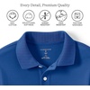 image:imageLands End Kids School Uniform Polo  100 Cotton Comfort that Lasts All Year EasyCare Short SleeveCobalt