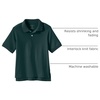image:imageLands End Kids School Uniform Polo  100 Cotton Comfort that Lasts All Year EasyCare Short SleeveEvergreen