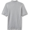 image:imageLands End Kids School Uniform Polo  100 Cotton Comfort that Lasts All Year EasyCare Short SleeveGray Heather