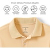 image:imageLands End Kids School Uniform Polo  100 Cotton Comfort that Lasts All Year EasyCare Short SleeveMaize